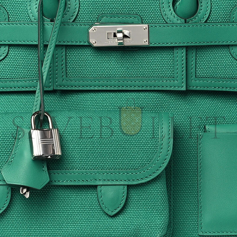 HERMES MASTER BIRKIN 35 CARGO CANVAS AND SWIFT PALLADIUM HARDWARE (35*25*18cm)